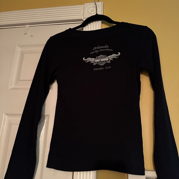 Harley Davidson Orlando Fl long sleeve medium t-shirt - Picture 2 of 8